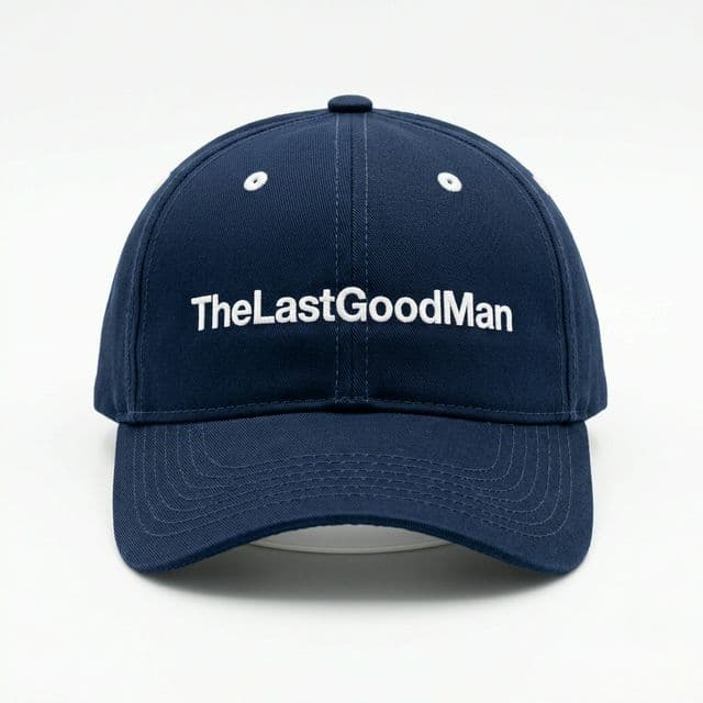TheLastGoodMan Face Cap (Navy)