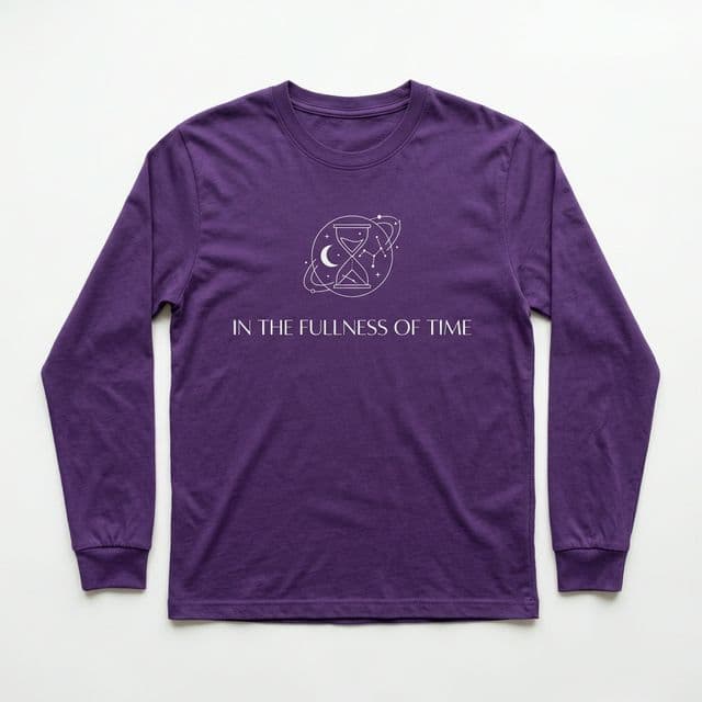 In the Fullness of Time Purple T-Shirt