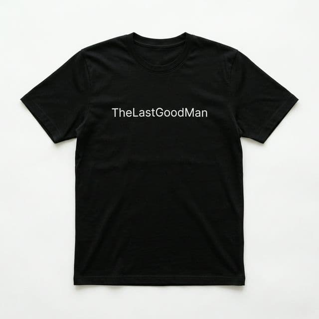 TheLastGoodMan T-Shirt (Black)
