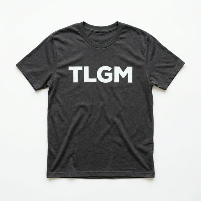 TLGM T-Shirt (Charcoal)